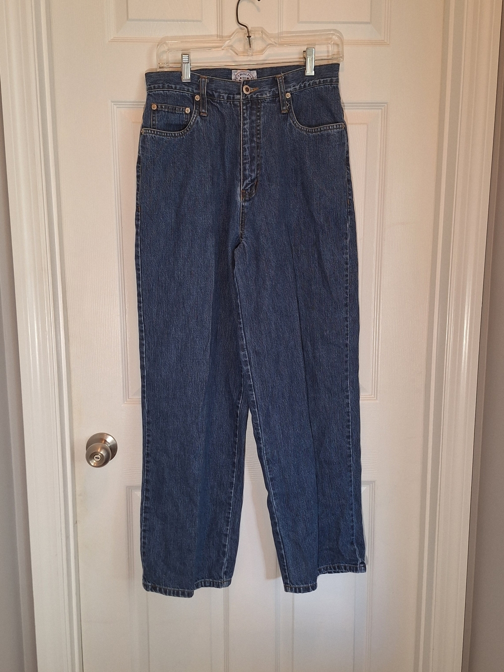 Carolina Blues Women’s Boot Cut Jeans in Dark Blue 100% Cotton Denim